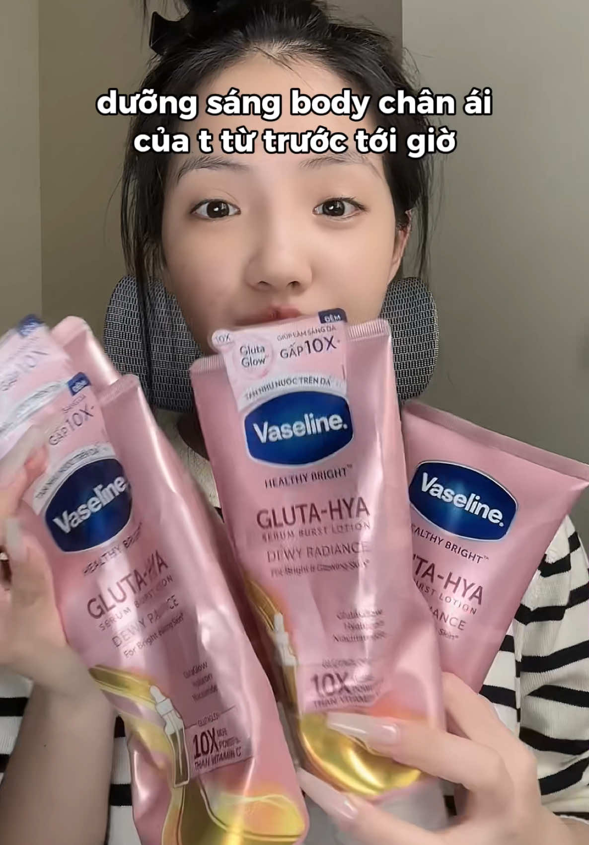 Nói booking là giận nhé 🙂 chỉ những ai thử dùng r mới hiểu 🤭🤭 #jessicareview #vaseline10x #vaseline #duongtrangdabody #duongtrangda 