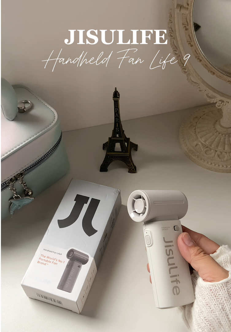 Cool comfort anytime, anywhere with this Jisulife Handheld Fan Life 9. 😌🍃✨🤍 #jisulife #jisulifeminifan #jisulifehandheld #jisulifeportablefan #minifan #portablefan #foryoupage @Jisulife-PH 
