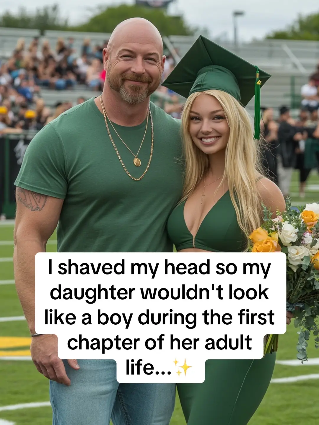 #daughter #graduate #graduation #hair #hairgrowth #hairoil 