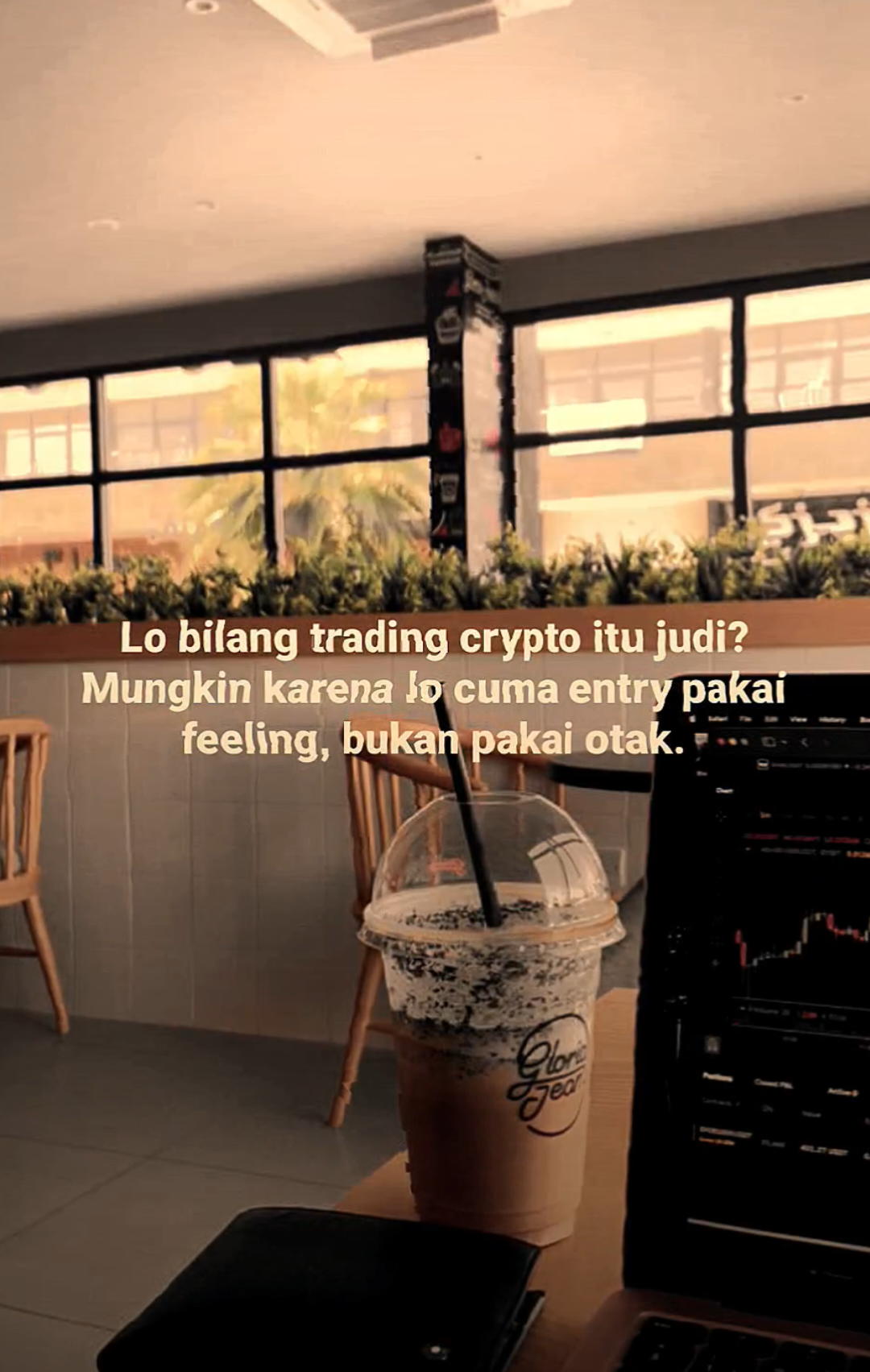 Makanya pakai otak biar enggak judi. #katakata #motivasidiri #crypto #treding #infinity 