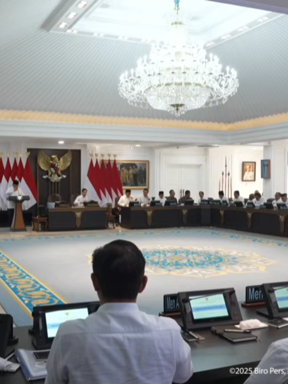 Gelar Rapat Paripurna, Presiden Prabowo Harap Jadi Momentum Pererat Sinergi Kabinet #prabowo #gibran  #kabinetmerahputih 
