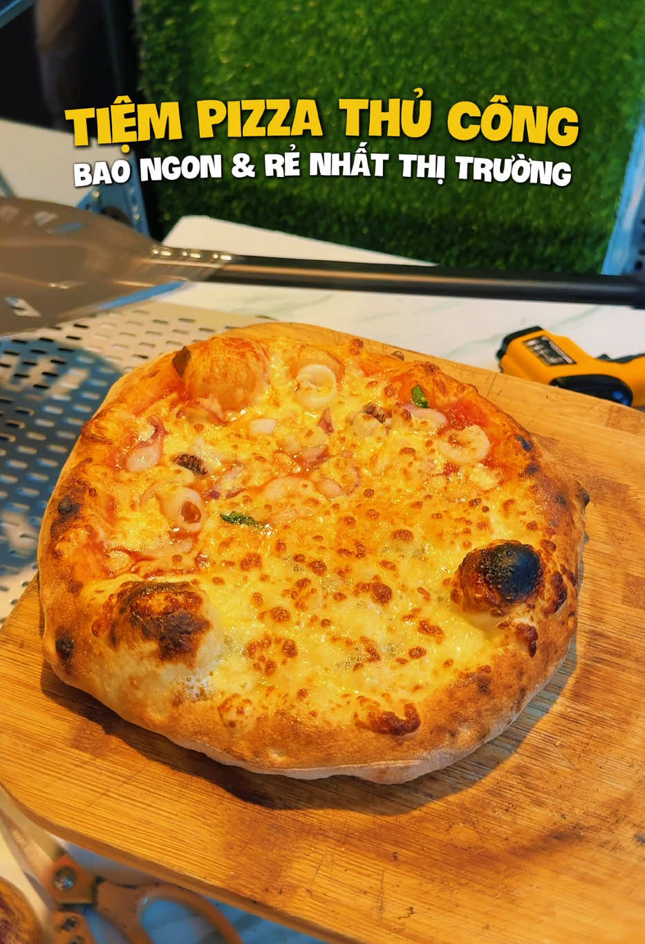 Tiệm pizza thủ công bao ngon rẻ nhất nhì thị trường #phucphungphinh #reviewanngon #phunhuanangi #pizza #pizzathucong 