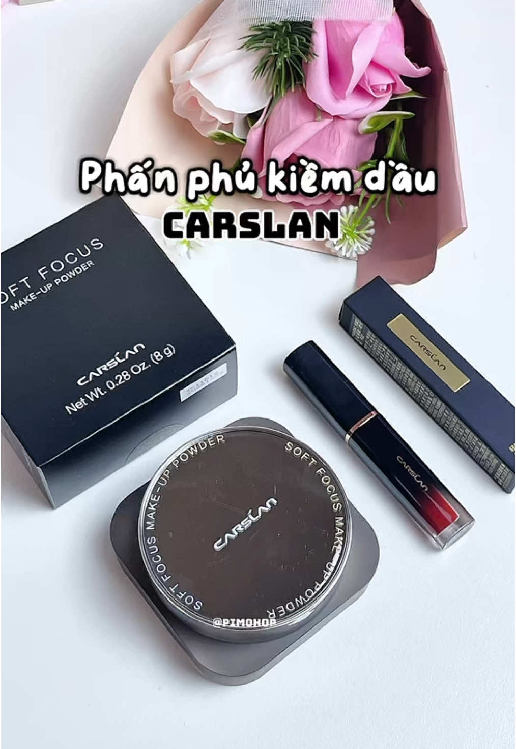 Phấn phủ chị Hà Linh khen thì phải chốt nha #pimohop #unboxing #phanphu #phanphukiemdau #carslan #goclamdep #xuhuongtiktok #viral 