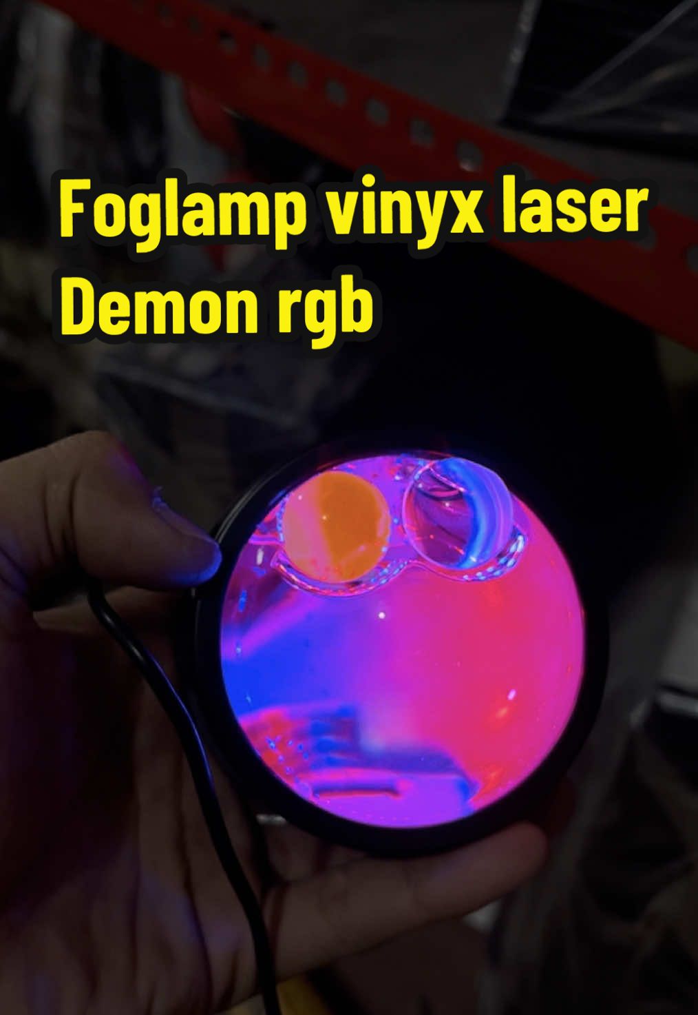 Foglamp biled Vinyx q4 laser demon eyes rgb🔥 #CapCut #foglampagya #foglampbiled#foglampvinyxq4 #vinyxq4laser #biled #rajavariasipku #variasipekanbaru 