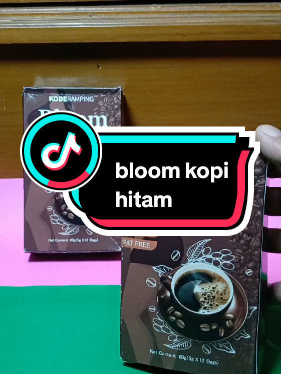 Bloom kopi hitam lagi promo,buruan cek out sebelum harganya normal #kopi #kopihitam #bloomkopi 