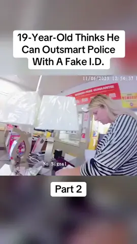 19-Year-Old Thinks He Can Outsmart Police With A Fake I.D. #cops #copsoftiktok #police #policeofficer #bodycam #crime #truecrime #truestory #foryou #fyp 