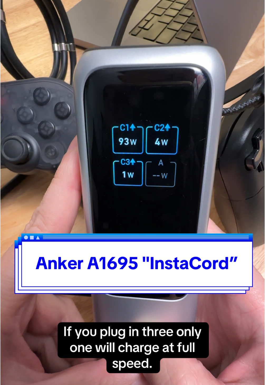 What if battery banks came with amazing integrated USB-C cables? The $110 Anker A1695 