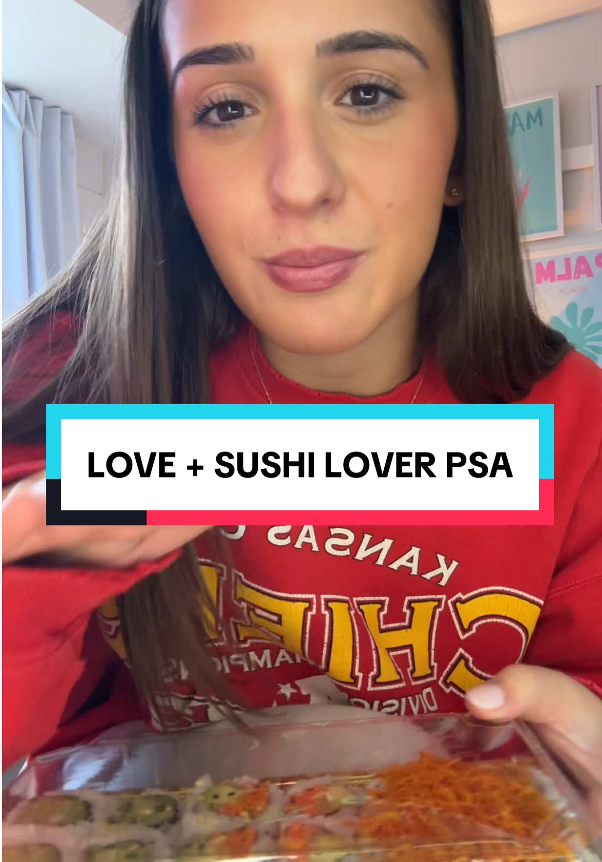 are we following??😅😅😅 #sushi #sushilover #Love 