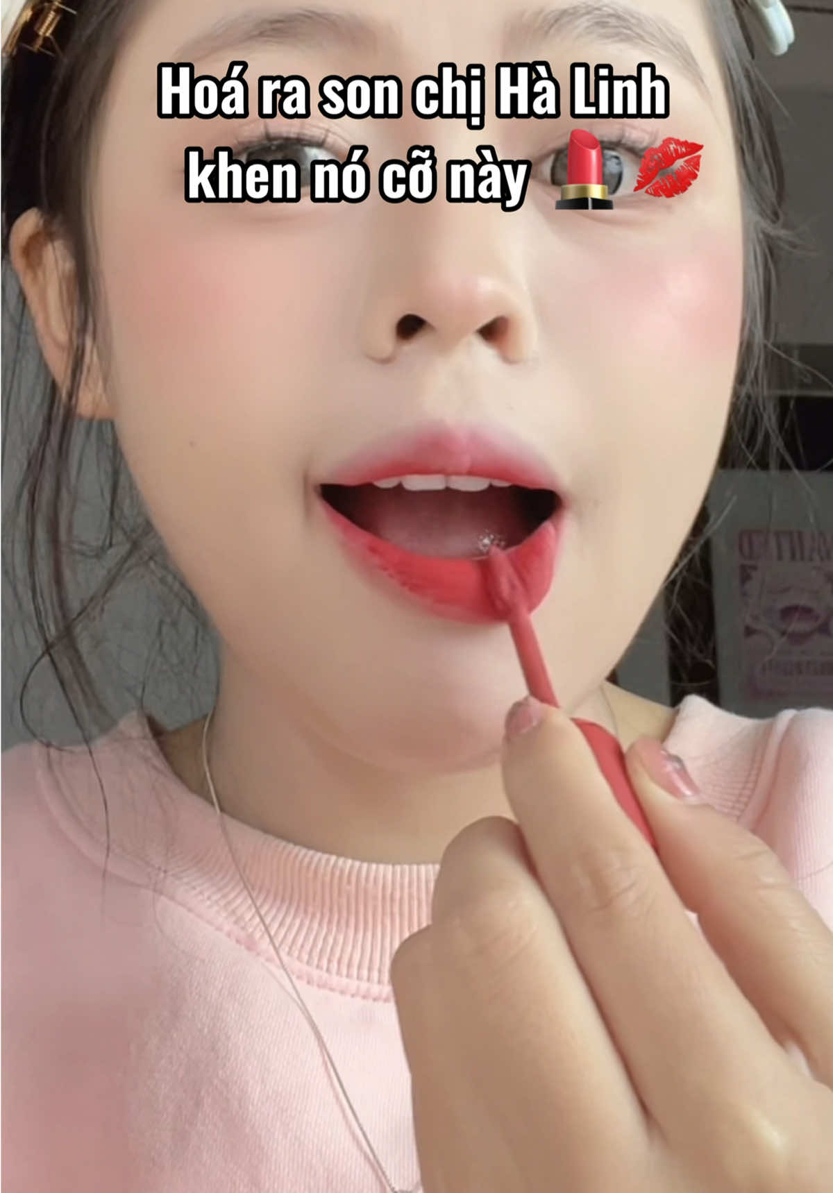 Son nhà Mooekiss đỉnh 🫶🏻💓#xh #xoaireview #TikTokBeauty #sonbun #sonmooekiss #sonmoixinh 