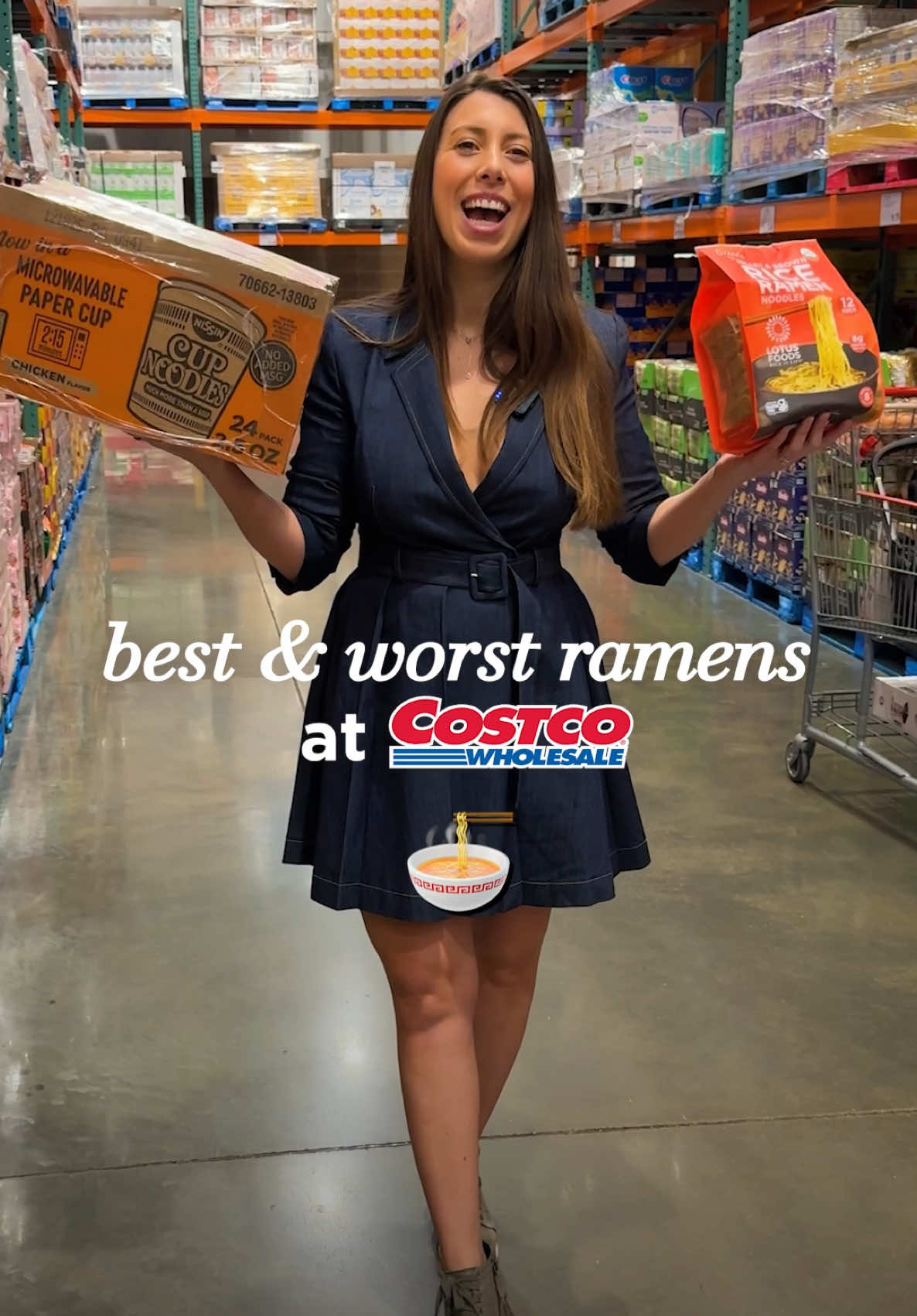 Best & Worst Ramens at Costco 🍜 Noodles can be much healthier if you know what to look for!  Don’t fall for the highly processed junk and always read the ingredient labels at Costco or any other store 🥰 #costco #costcohaul #grocerylist #ramen #noodles 