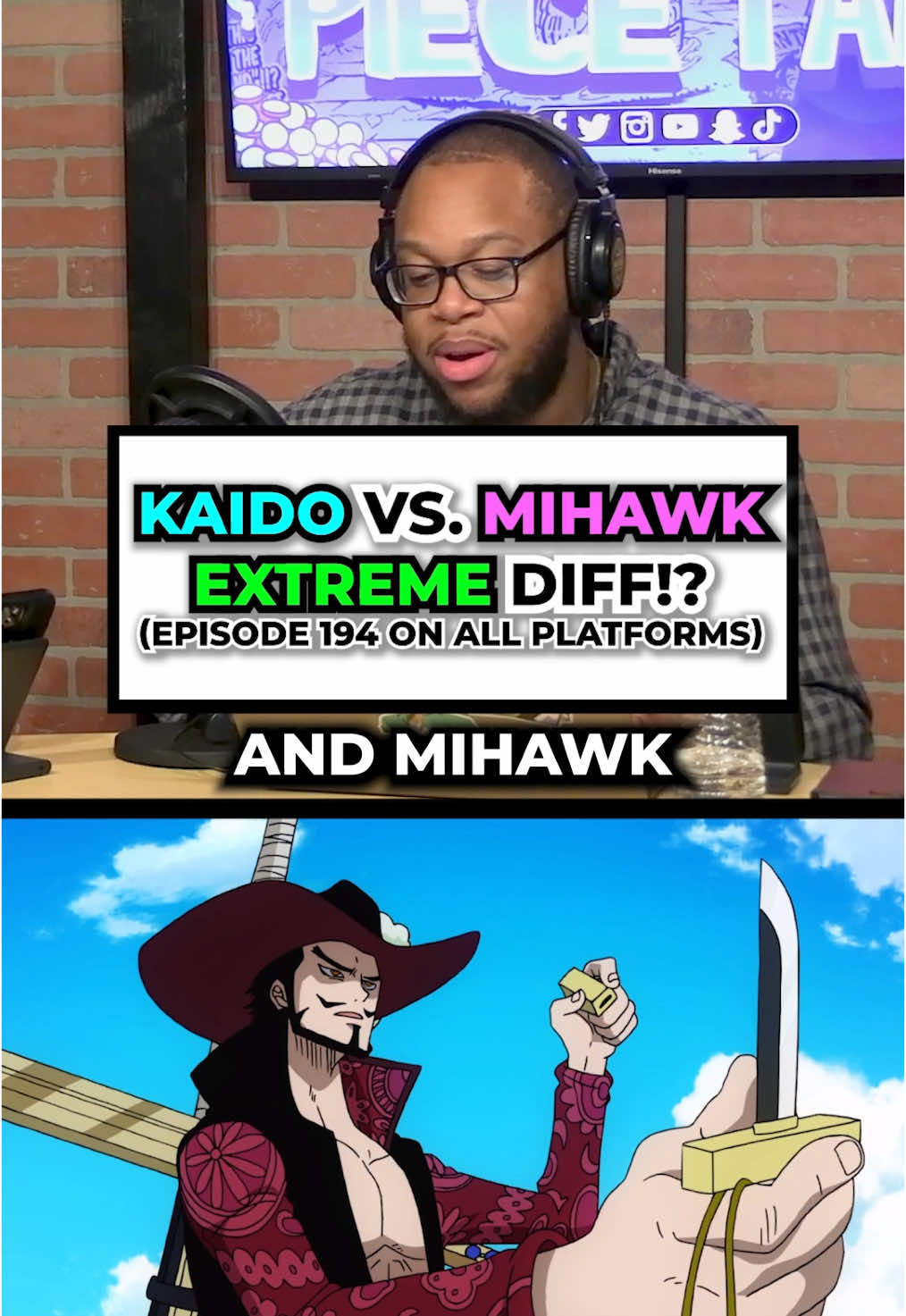 Kaido vs. Mihawk: Who Wins & What Diff? #onepiece 