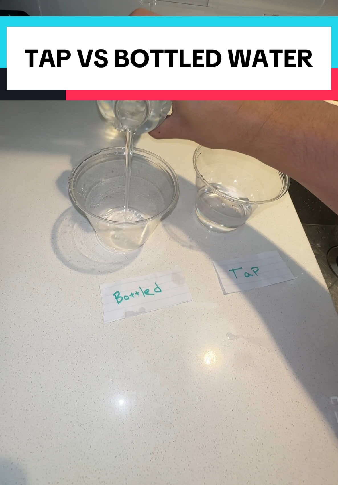 Always test your water 💧 #traveling #tapwater #cleanwater #water #traveltok 