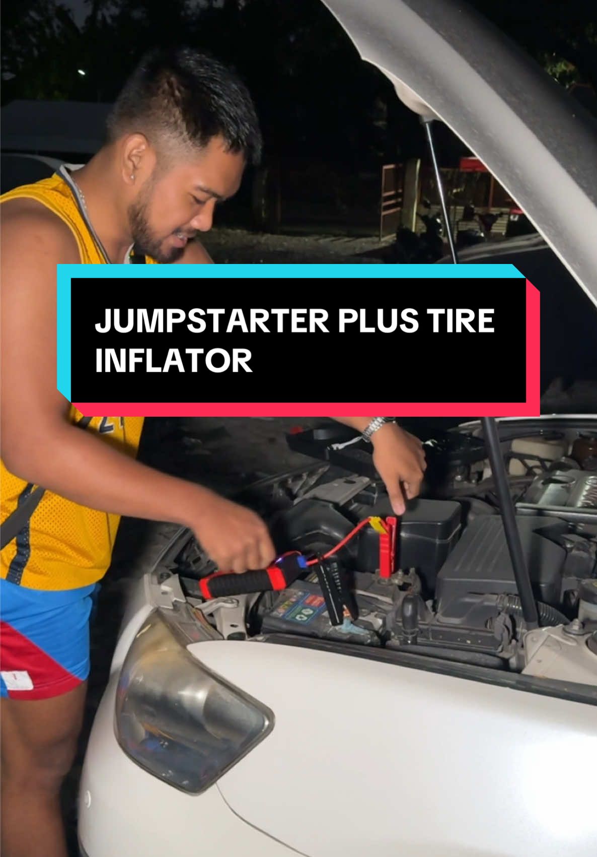 dapat lagi lang ready for emergency lalo sa mga travel mo kasama car mo. kaya recommended talaga na meron kang jumpstarter at tire inflator, buti meron na ring ganito sa tiktok kaya check out na! #jumpstart #jumpstarter #tireinflator #portabletireinflator #portablejumpstarter 