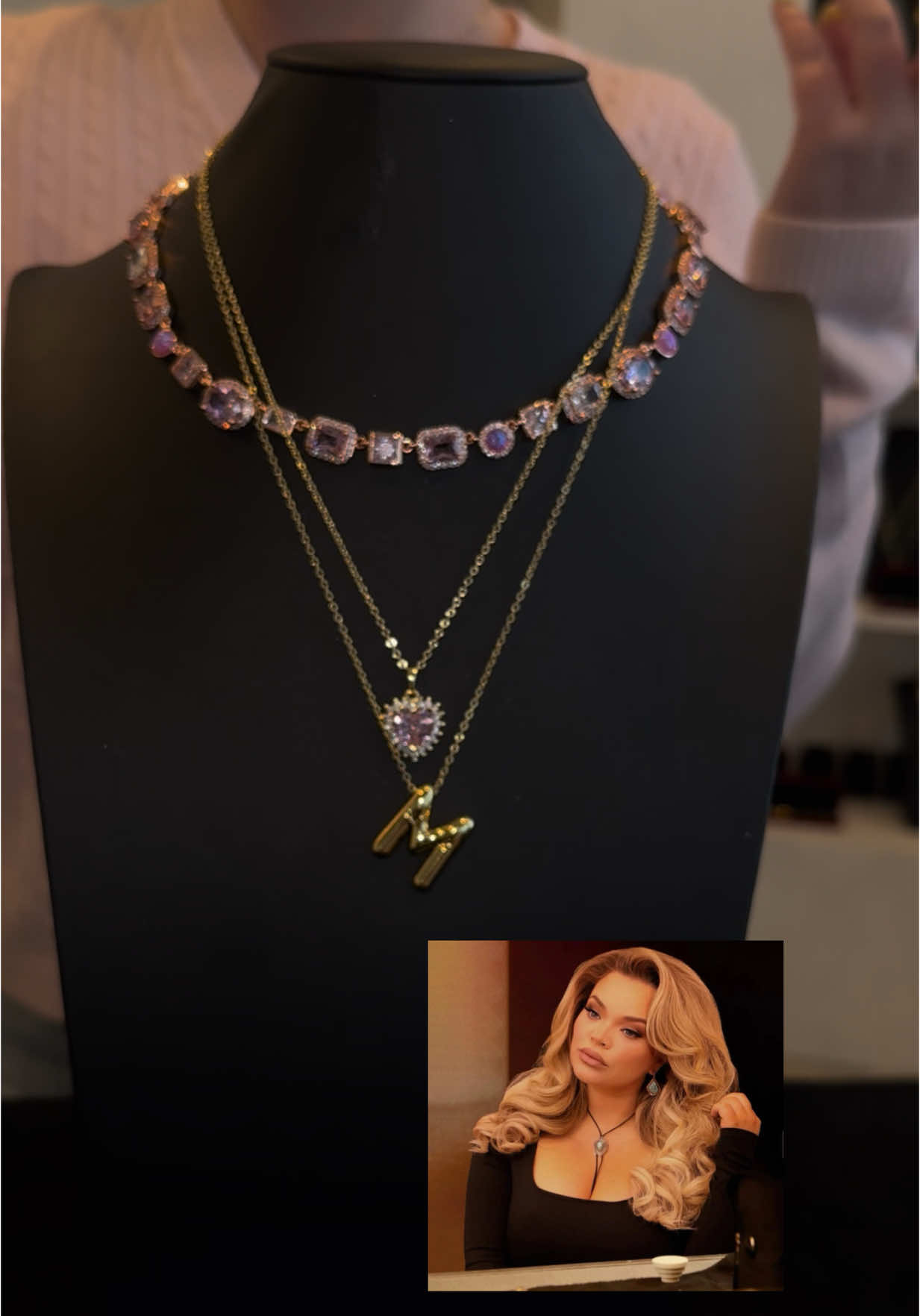 Who should we do next? 👀 #trishapaytas #iloveyoujesus #jewelry #jewelrytiktok #springglowup #tiktokshopspringglowup 