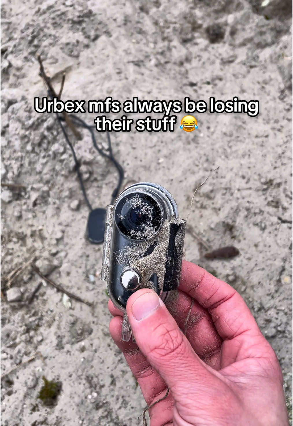 Is finding a camera good or bad?😭 #urbex #actioncamera #abandoned #povvideo                                           This mini thumb camera is perfect for filming POV video while urban exploring! 📸