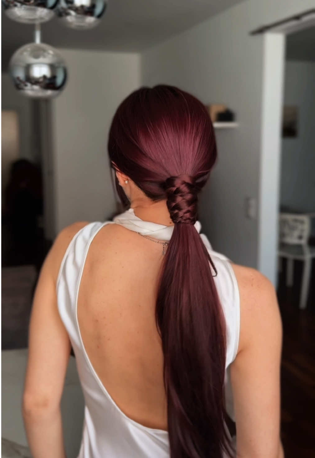 Low ponytail🤩😍#longhair #ponytail #hairtok #hairtutorial #hairideas 