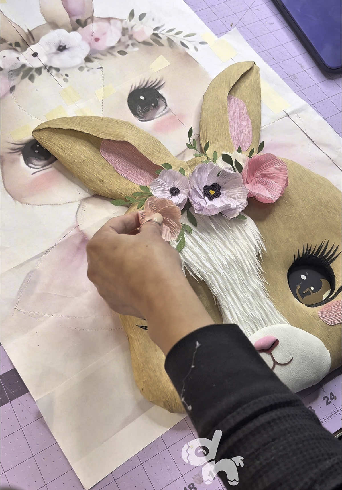 Cute Easter Bunny 🐰/PIÑATA#dunianoriega #piñata #cute #easterbunny #easter #conejitos #fy #paratii #piñataspersonalizadas 