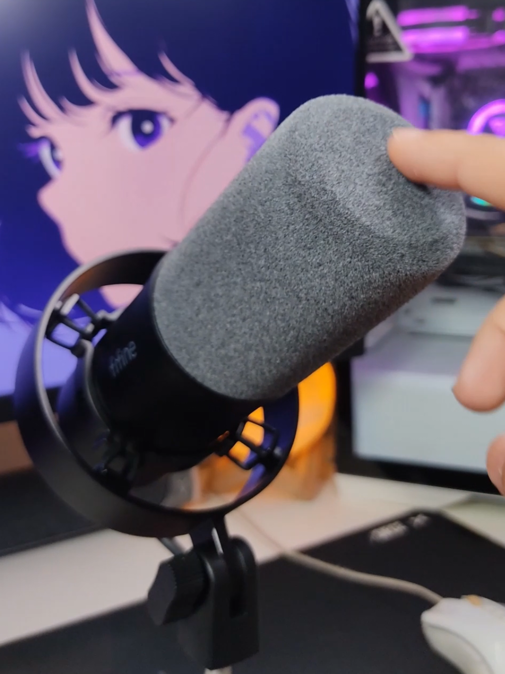 Fifine k688 é Incrível #fifine #fifinemicrophone #fifinek688 #microfone #setup #pcgamer 