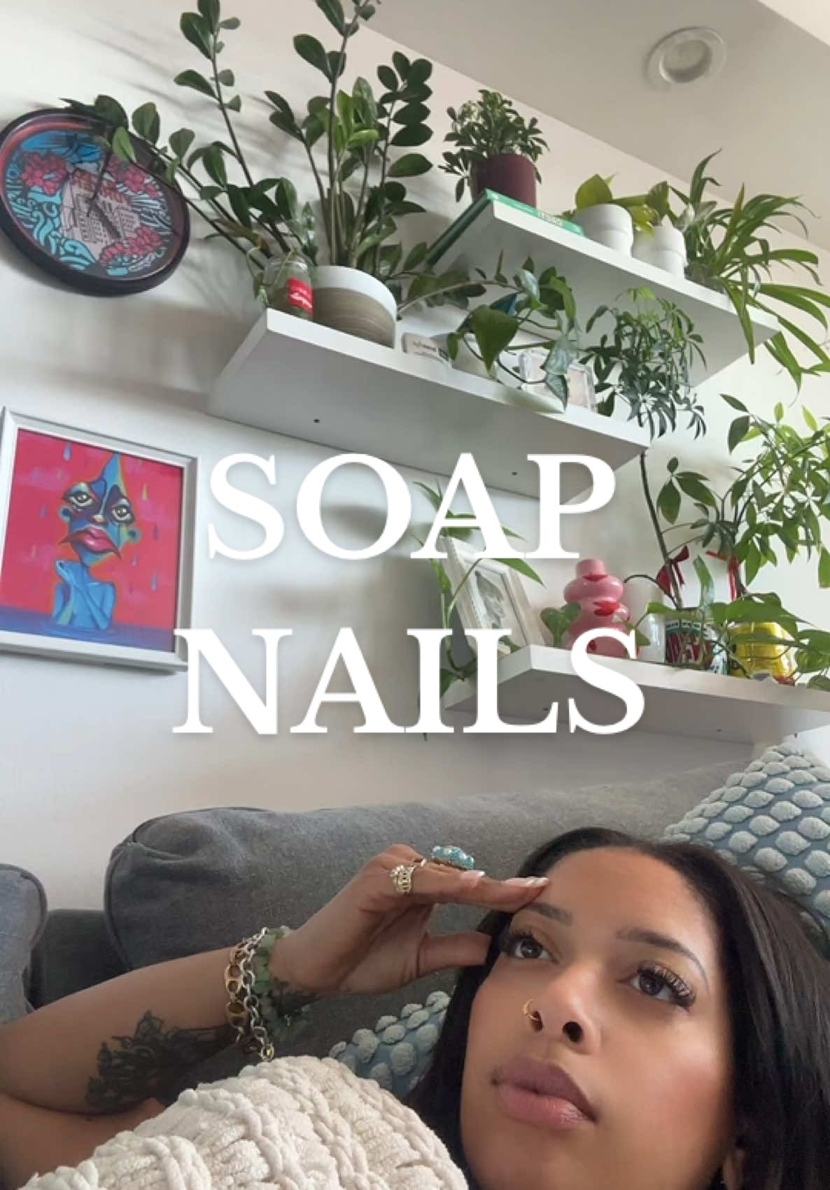 The sigh heard around the world #soapnails #nailtrends 