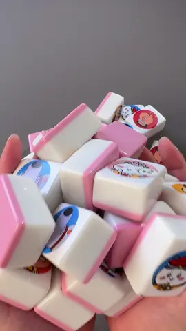 After my sister-in-law played a game with me,my brother became my#mahjong #asmr #boardgames 