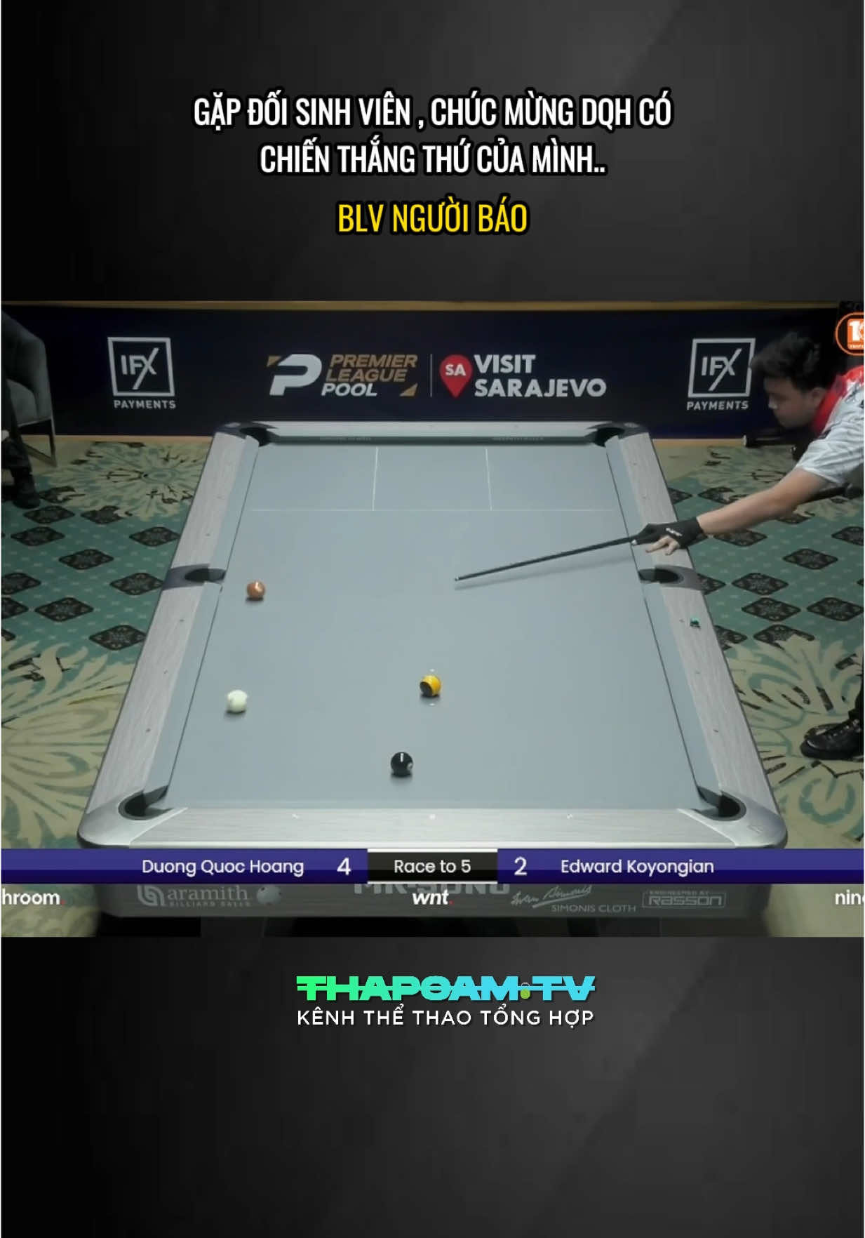 Cánh cửa đi tiếp vẫn còn đang rộng mở #xuhuong #xuhuongtiktokk #viral #billiards #hoangsao 