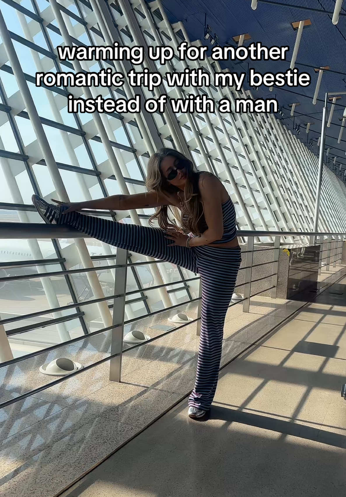And it’ll be the BEST time bc of it tbh #bestie #girlstrip #vacation 