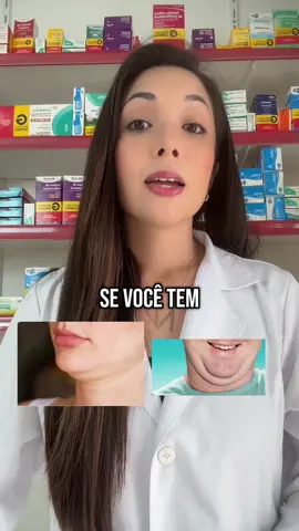 As vezes a papada não é gordura.  #skincare #papada #pele 