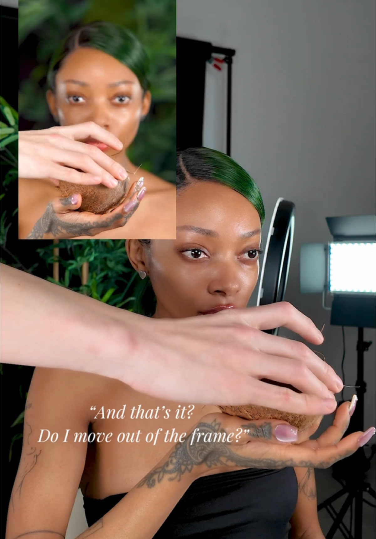 Replying to @Jai  Behind the scenes of my ✨Forest Fairy✨ look, this one was almost a disaster. Hahah!  #foryoupage #behindthescenes #bts #makeup 