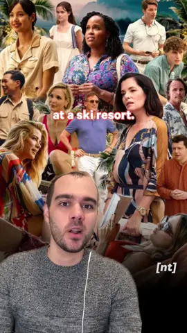 a season of The White Lotus set at a ski resort? you already know things would go downhill fast ⛷️