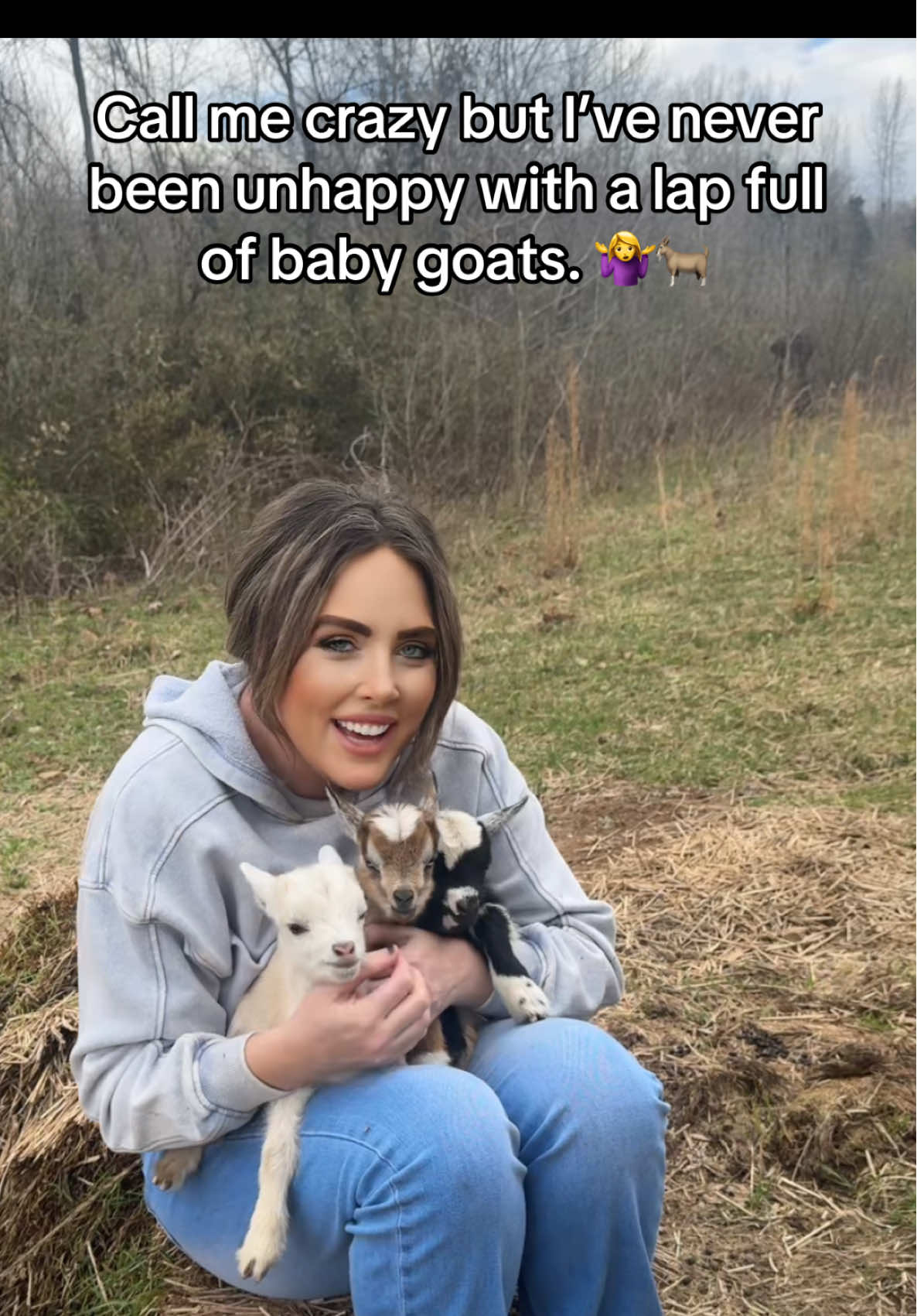 You should try it and if you do let me know. 🐐❤️#fyp #goat #babygoat #farm 