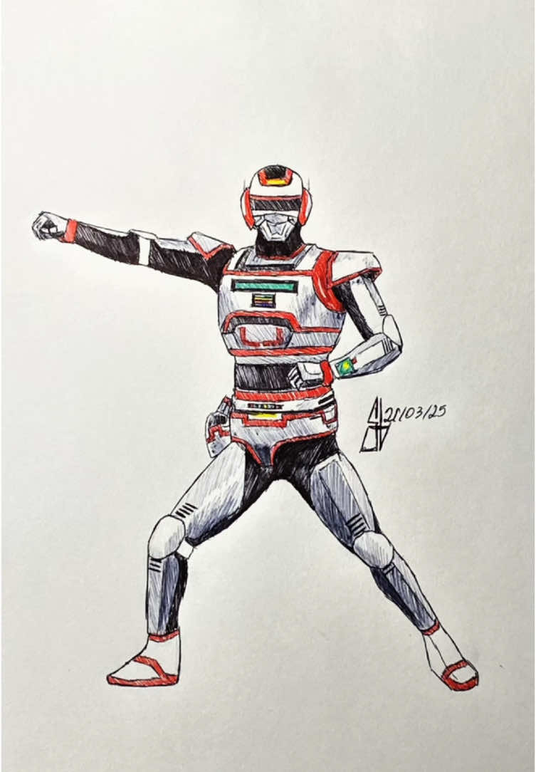 Respondendo a @Flávia Oliveira Drawing Jaspion #comodesenhar #desenhos #drawings #jaspion #motodojaspion #drawwithme 