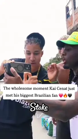 Kai met his huge Brazilian fan #brazil #kaicenat #stream 