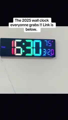 You will not lose track of time Never !! lts so beautiful buy now #digital #clock #time 
