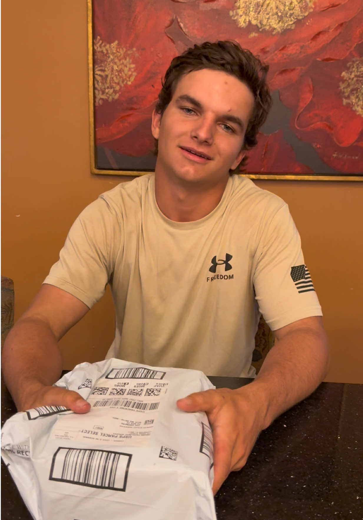 Y’all we gonna change his name to Talkative Al!🤭 Thank you so much for his present!! That is so sweet of you to think of him.🥰 #foryoupage #fyp #foryou #viral #blowthisup #garnerfarms #Lifestyle #farmers #family #agriculture #garnerboys #algarner