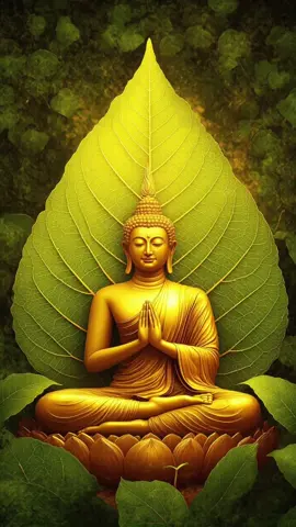 ✨ Vị Phật Trong Lá Bồ Đề  – Hơi Thở Của Giác Ngộ ✨ Lá bồ đề – biểu tượng của trí tuệ và giác ngộ, tỏa sáng quanh vị Phật ngồi thiền🙏🙏🙏#PhậtPháp #GiácNgộ #Buddha #phattaitam_annhien #phattaitam_annhien #labode12congiap #labodephongthuy 