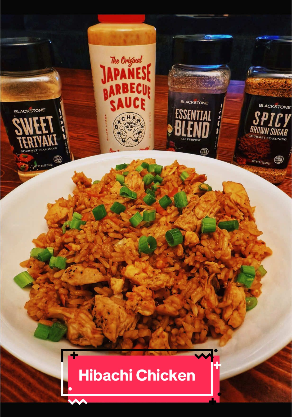 Welcome to Flat Iron Friday!! Hibachi Chicken on the Blackstone 17in E-Series Griddle. #blackstone #electric #cook #top #griddle #season #chicken #hibachi #flat #iron #friday #griddlecrew @Blackstone Griddles @Bachan’s #bbq #sauce