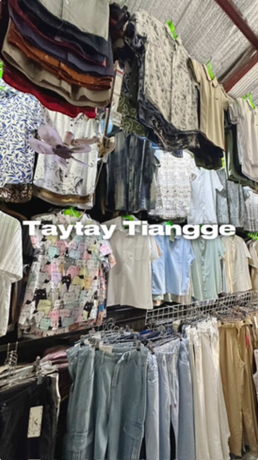 This is your sign to visit Taytay Tiangge! 🛍️ Definitely a clothing haven with so much great finds! It’s also very safe to walk around the area. Haul soon? 😉 📍 Taytay, Rizal