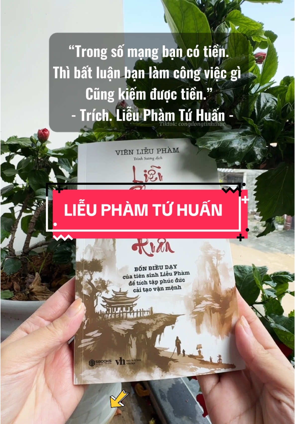 Liễu Phàm Tứ Huấn - Cuốn sách thánh hiền này là 4 điều dạy con của cư sĩ Liễu Phàm thời xưa – một người từng làm quan và có nhiều công trạng cho đất nước, cả một đời sống giản dị và làm rất nhiều việc thiện. Mục đích của ông là truyền dạy cho con mình cách sống trên đời để tích tập nhiều phúc đức, và từ đó tạo dựng được vận mệnh tốt đẹp cho mình và đời sau. Một cuốn sách mà bất kỳ ai cũng nên đọc vài lần trong đời để cải đổi vận mệnh, sống thảnh thơi #congdongtinhthuc #lieuphamtuhuan #phapsutinhkhong #daophat #phatgiao #sachhay 