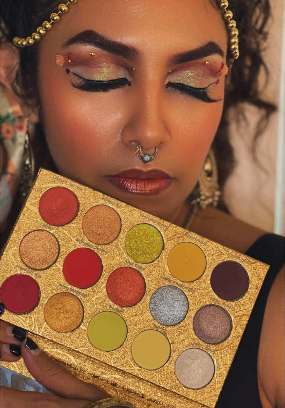 Unleash your inner goddess with the Goddess Within Eyeshadow Palette—a luxurious collection of rich, empowering shades designed to elevate your beauty to divine levels. #connectedboutique #goddesswithin #goddessenergy #goddesses #fyp #makeupbrand #makeuptutorial #viral_video_  #CapCut 