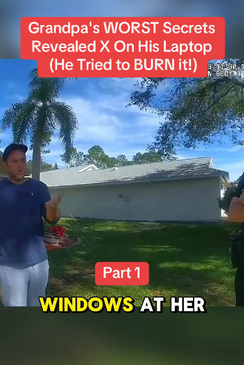 Grandpa's WORST Secrets Revealed X On His Laptop (He Tried to BURN it!) part 1 