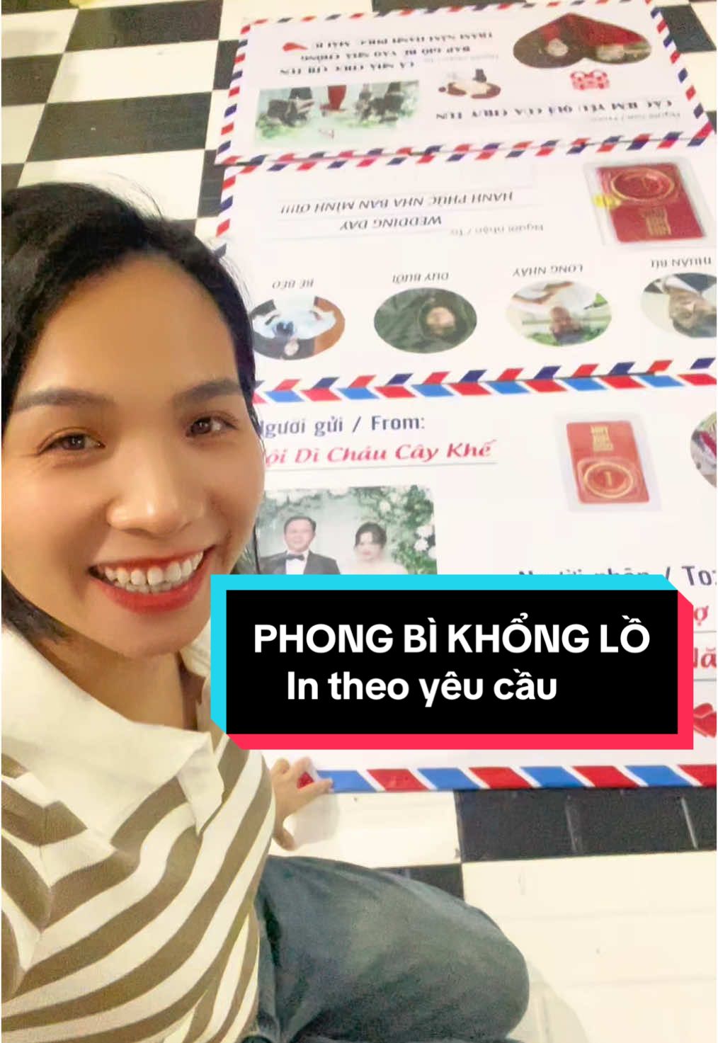 Phong bì khổng lồ in hình, chữ tuỳ ý#phongbikhonglo#phongbicuoi#phongbiintheoyeucau#inphongbi#intheoyeucau#xuongingiare_vietnhat