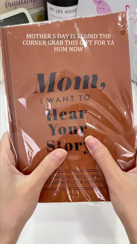 This is a different kind of Mother's Day. 📚🤎🧡💛 #momiwanttohearyourstory #giftformom #MomsofTikTok #tiktokshopblackfriday #tiktokshopcybermonday #tiktokshopholidayhaul #falldealsforyou #SpringSale #TikTokMadeMeBuyIt #Spotlight 
