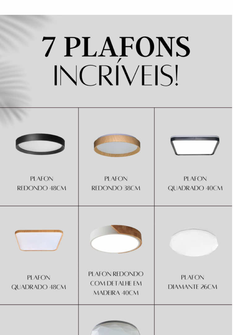 Chegou a nova linha de Plafons de LED da Orbaly! Modernidade, estilo e tecnologia para transformar sua iluminação. São 7 modelos incríveis, cada um pensado para atender diferentes estilos e necessidades. Escolha entre formatos redondos, quadrados e até com efeito céu estrelado para um toque especial! Todos com 3 temperaturas de cor em um único plafon, permitindo que você ajuste a iluminação perfeita para cada momento. E tem mais! Aproveite 10% de desconto por tempo limitado e modernize seu espaço agora. Já disponível no link da bio! Qual modelo combina mais com sua casa? Comente aqui! #plafon #plafondeled #iluminação #design #decoração #arquitetura #plafonled #luminaria #casaeestilo 