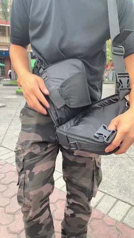 Tactical slingbag manga boss Ganda ng quality at polido anjan napo ung sizes niyan manga boss#fyp #foryoupage #foryou 
