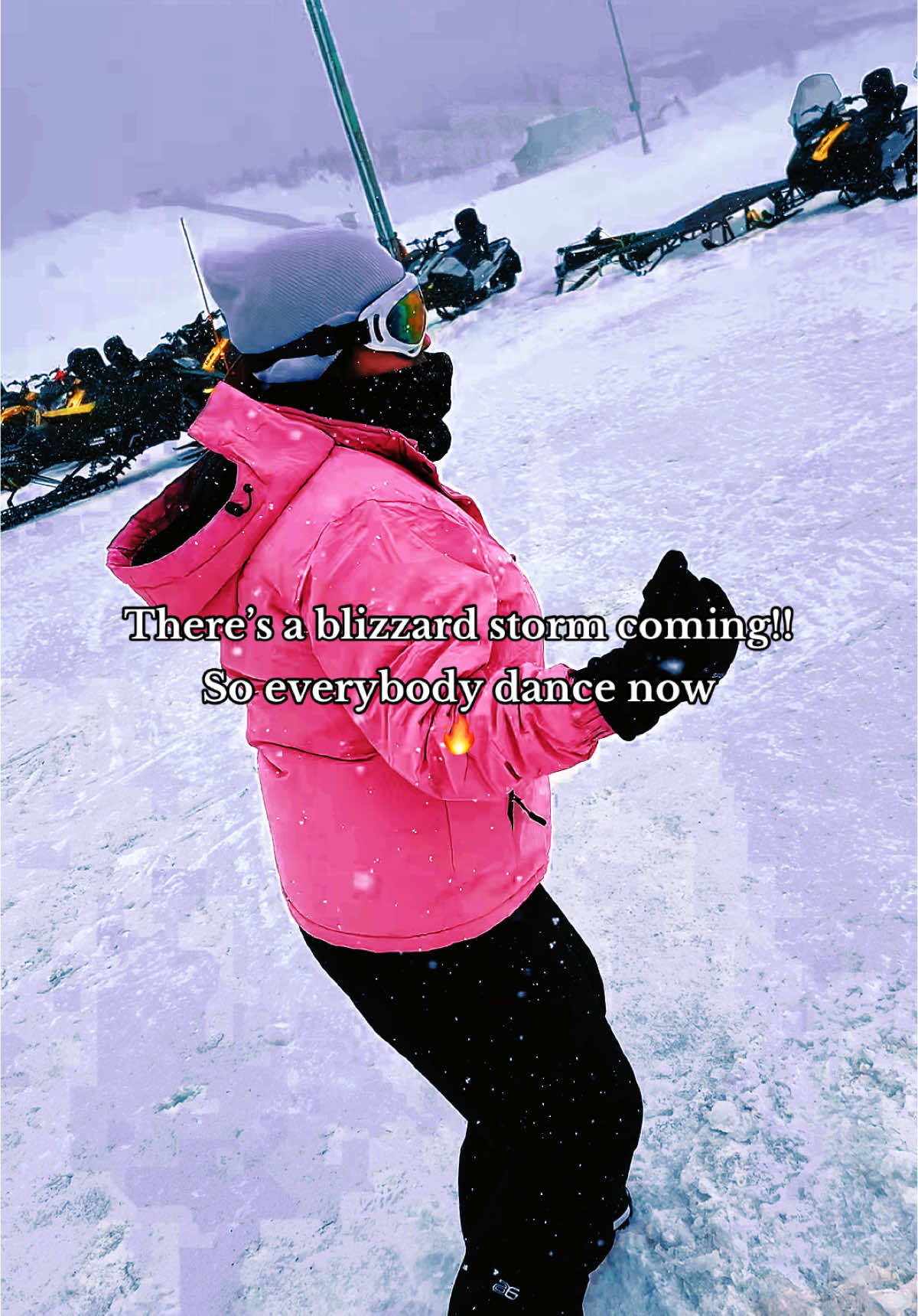 Love how my kids go along with my shenanigans #colorado #blizzard #snowstorm #coadventures #snowtubbing #springbreak #dance #rockymountains #familytime #goodtimes #vibes #foryourpage 