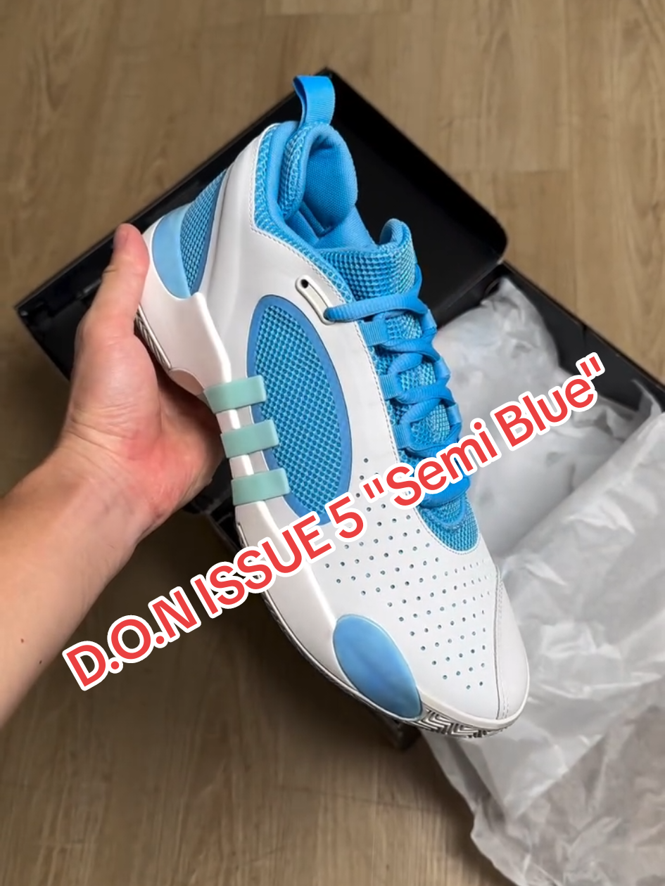 giày bóng rổ Adidas D.O.N issue 5 Semi Blue. #giaybongro #donissue #adidas #sneakers #giaytheothao #basketballshoes