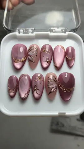 Yg mau order press on bisa chat tiktok aku yaa #nail #nails #nailart #nailsartvideos 