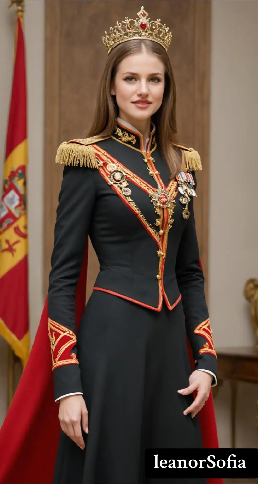 #vivaespaña #felipe #fyp #spain #futurequeenofspain🇪🇸🇪🇸💗 #infantasofiaofspain #foryoupage❤️❤️ #hermosaprincessa #viva #sofialeanor #leanorysofia #girlssupportgirls #princessleanorofspain🇪🇸 #princessleonor #militar #royalfamily🇪🇸👑🇪🇸 #queens #queenletizia #militarylife 