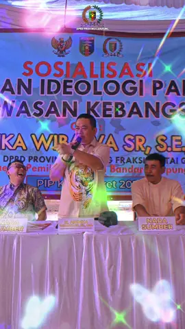 Sosialisasi Pembinaan Ideologi Pancasila #andikawibawasr #pancasila #dprdprovinsilampung #gerindra #gerindralampung 
