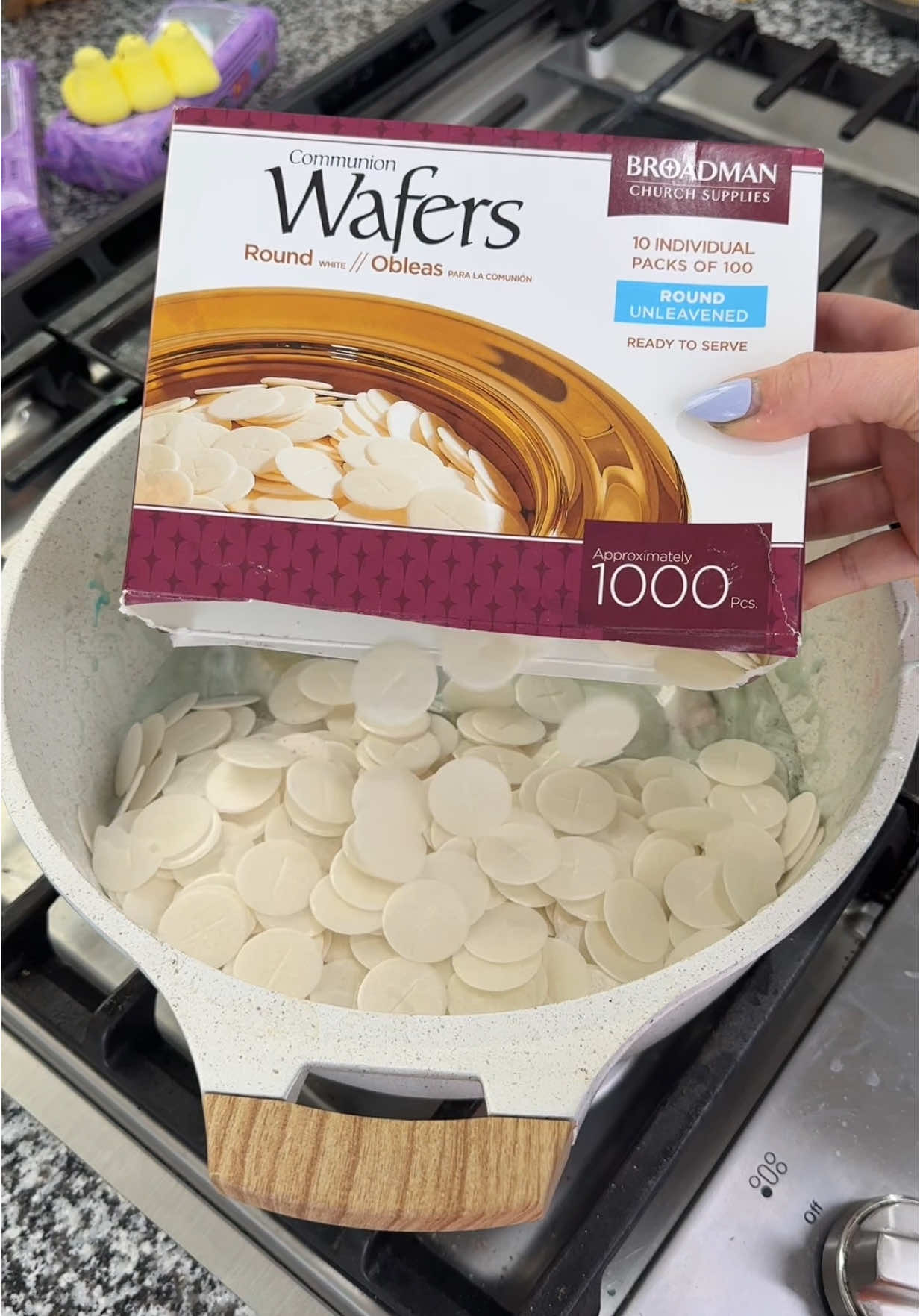 Christ crispies  perfect for easter #easter #jesus #baking #viral 